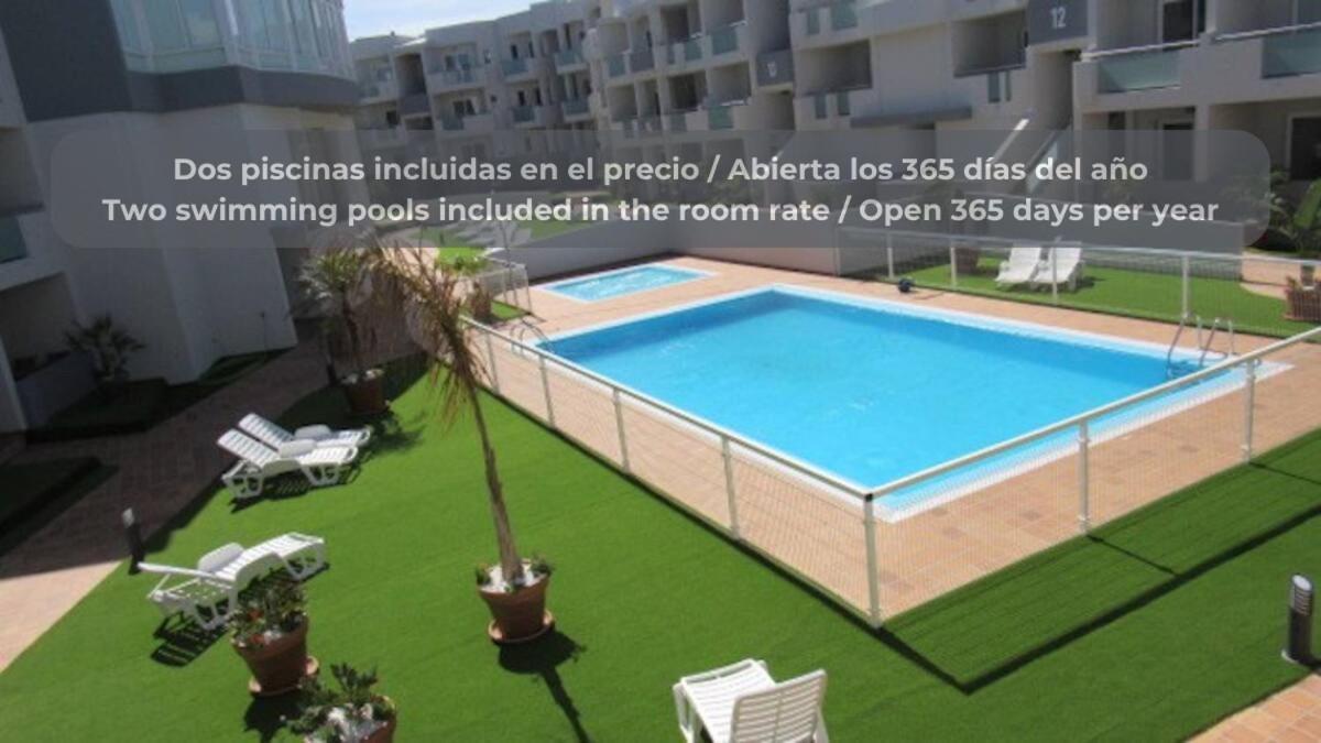 Апартаменты Pineapple Sorbet Piscina, Doble Terraza, Cocina Completa Y Wifi Коральео Экстерьер фото